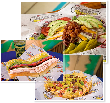 Beach Hut Deli food photos - we don't just make salads and sandwiches, we build them!